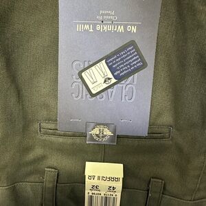 Dockers Dark Olive Trousers nwt 42/32